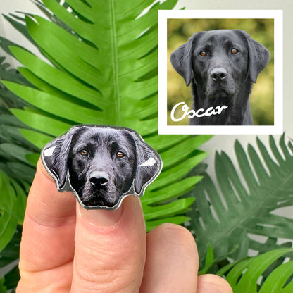 Personalised Pet Pin Badges