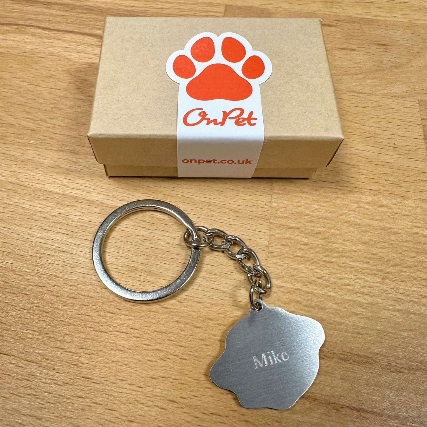 Personalised Pet Keychain