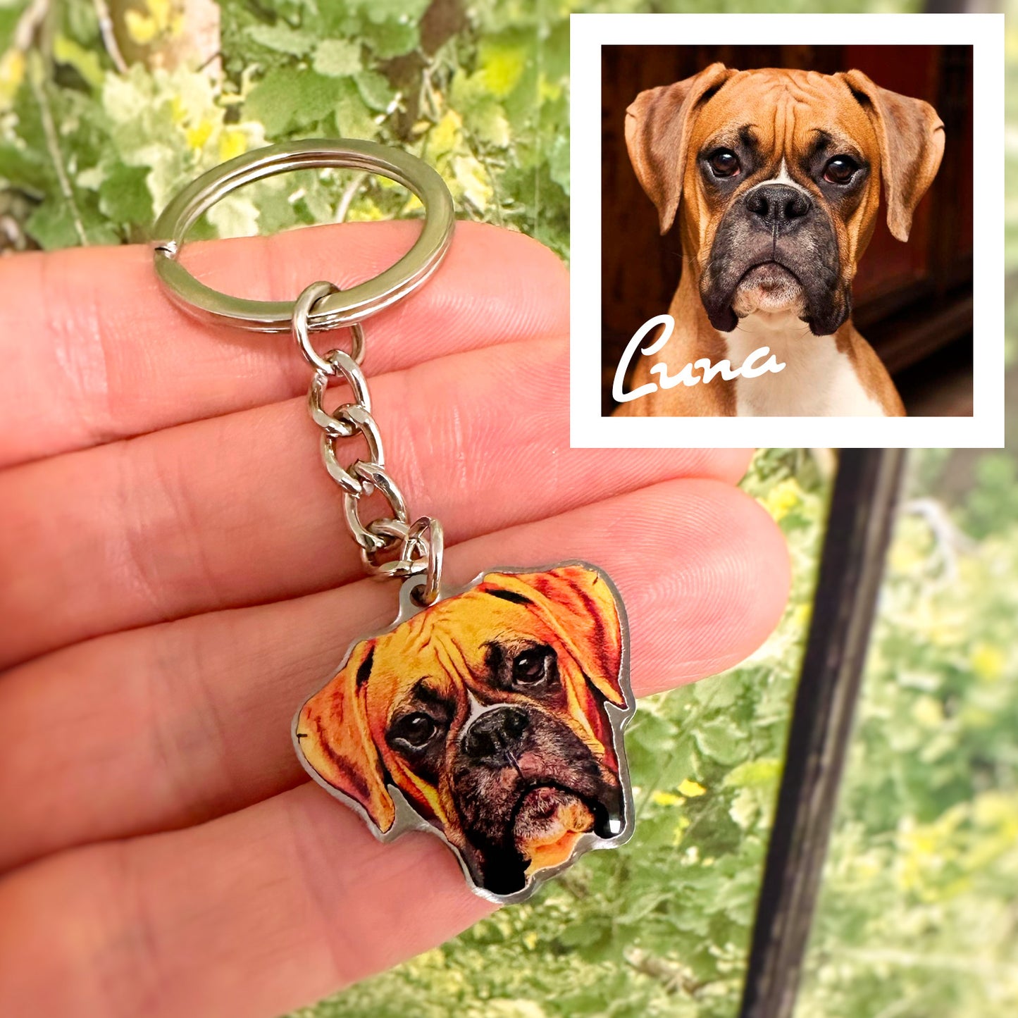 Personalised Pet Keychain